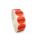 Etikett címke, 38mm, körcímke tekercses, 1000 címke/tekercs fluo piros