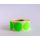 Etikett címke, 38mm, körcímke tekercses, 1000 címke/tekercs fluo zöld