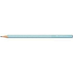   Grafitceruza B,háromszögletű SPARKLE metál Faber-Castell óceánkék test