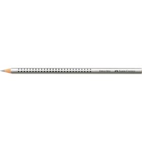   Színes ceruza háromszögletű GRIP Faber-Castell metál ezüst