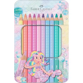   Színes ceruza készlet háromszögletű SPARKLE Faber-Castell 10klf. szín