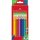 Színes ceruza készlet háromszögletű + hegyező Jumbo Junior Faber-Castell 20klf. szín