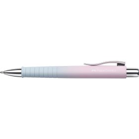   Golyóstoll POLY BALL Urban XB Faber-Castell színátmenetes égkék-rózsa test