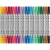 Rostirón, filctoll készlet, kétvégű csillámos Faber-Castell 20 klf. szín