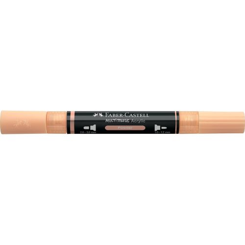 Akril marker kétvégű MULTIMARK 303 Faber-Castell púder