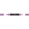 Akril marker kétvégű MULTIMARK 119 Faber-Castell világos magenta