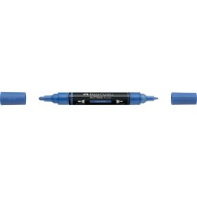   Akril marker kétvégű MULTIMARK 140 Faber-Castell világoskék