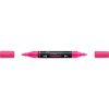 Akril marker kétvégű MULTIMARK 253 Faber-Castell neon rózsaszín