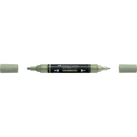   Akril marker kétvégű MULTIMARK 172 Faber-Castell zsályazöld