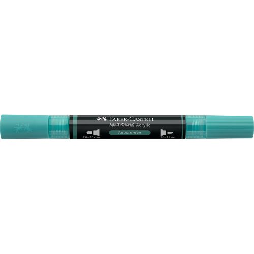 Akril marker kétvégű MULTIMARK 276 Faber-Castell víz zöld