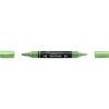 Akril marker kétvégű MULTIMARK 298 Faber-Castell metál zsályazöld