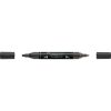 Akril marker kétvégű MULTIMARK 199 Faber-Castell fekete