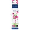 Rostirón, filctoll készlet akvarell kétvégű GOLDFABER AQUA Bolyhos flamingó Faber-Castell 4klf. szín