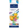 Rostirón, filctoll készlet akvarell kétvégű GOLDFABER AQUA Kókuszos koktél Faber-Castell 4klf. szín