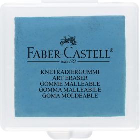   Gyurmaradír műanyag dobozban vegyes színben Faber-Castell sárga,piros,kék