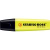 Szövegkiemelő 2-5mm, vágott hegyű, STABILO Boss original 70/24 sárga