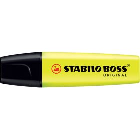   Szövegkiemelő 2-5mm, vágott hegyű, STABILO Boss original 70/24 sárga