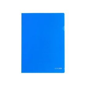   Genotherm 'L' A4, PP 180 micron fényes, víztiszta, Economix kék 10db/csomag