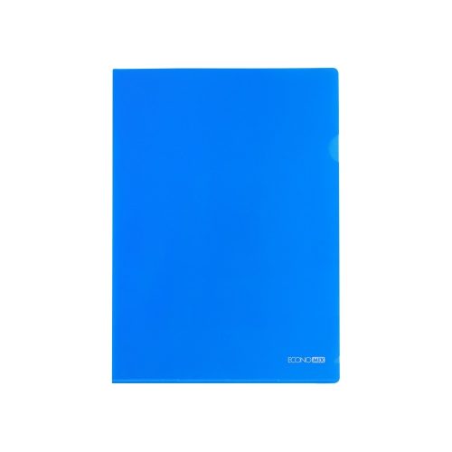 Genotherm 'L' A4, PP 180 micron fényes, víztiszta, Economix kék 10db/csomag
