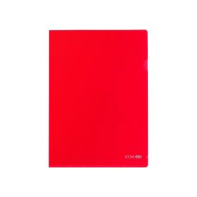  Genotherm 'L' A4, PP 180 micron fényes, víztiszta, Economix vegyes piros  10db/csomag