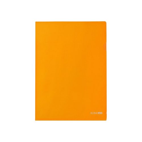 Genotherm 'L' A4, PP 180 micron fényes, víztiszta, Economix narancssárga  10db/csomag