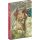 Határidőnapló mágnessel záródó, heti, fehér lapokkal Alphonse Mucha 110x160mm, Presco