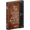 Határidőnapló mágnessel záródó, heti, fehér lapokkal Harry Potter 110x160mm, Presco