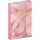 Határidőnapló mágnessel záródó, heti, fehér lapokkal Pink Marble 110x160mm, Presco