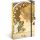 Keménytáblás notesz krémszínű lapokkal, pontozott, leszorító gumiszalaggal Alphonse Mucha – Feather 130x210mm, Presco