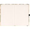 Keménytáblás notesz krémszínű lapokkal, pontozott, leszorító gumiszalaggal Alphonse Mucha – Primrose 130x210mm, Presco