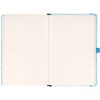 Keménytáblás notesz krémszínű lapokkal, vonalas, leszorító gumiszalaggal Animalium – Birds 130x210mm, Presco