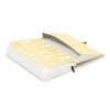 Keménytáblás notesz krémszínű lapokkal, vonalas, leszorító gumiszalaggal Animalium – Felines 130x210mm, Presco