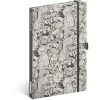 Keménytáblás notesz krémszínű lapokkal, vonalas, leszorító gumiszalaggal Fortnite – Legends 130x210mm, Presco