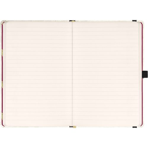 Keménytáblás notesz krémszínű lapokkal, vonalas, leszorító gumiszalaggal Harry Potter 130x210mm, Presco