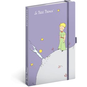   Keménytáblás notesz krémszínű lapokkal, vonalas, leszorító gumiszalaggal Le Petite Prince 130x210mm, Presco