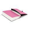 Keménytáblás notesz krémszínű lapokkal, vonalas, leszorító gumiszalaggal Sakura 130x210mm, Presco