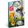 Keménytáblás notesz krémszínű lapokkal, vonalas, leszorító gumiszalaggal Tulips 130x210mm, Presco