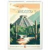 Falinaptár képes  330x460mm Vintage Posters – Distant Travels Realsystem 2027.