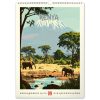 Falinaptár képes  330x460mm Vintage Posters – Distant Travels Realsystem 2027.