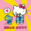 Falinaptár képes lemeznaptár 300x300mm, Hello Kitty Realsystem 2027.