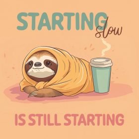   Falinaptár képes lemeznaptár 300x300mm, Lazy Sloths Realsystem 2027.