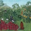 Falinaptár képes lemeznaptár 300x300mm, Henri Rousseau Realsystem 2027.