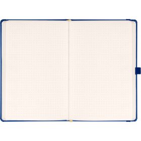   Klasszikus notesz Taggia borítással Dark blue, pontozott, 13x21cm, Presco