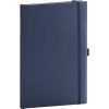 Klasszikus notesz Balacron borítással dark blue, vonalas, 15x21cm, Presco