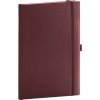 Klasszikus notesz Balacron borítással red, pontozott, 15x21cm, Presco