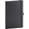 Klasszikus notesz Balacron borítással black, pontozott, 15x21cm, Presco