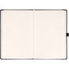Klasszikus notesz Balacron borítással black, pontozott, 15x21cm, Presco