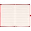 Klasszikus notesz Aprint borítással red, vonalas, 15x21cm, Presco