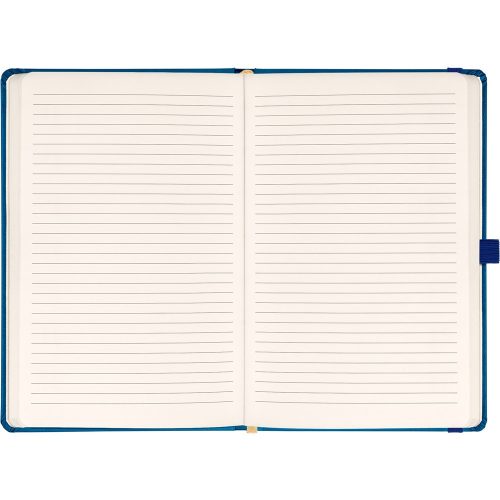 Klasszikus notesz Aprint borítással blue, vonalas, 15x21cm, Presco