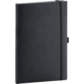   Klasszikus notesz Aprint borítással black, pontozott, 15x21cm, Presco